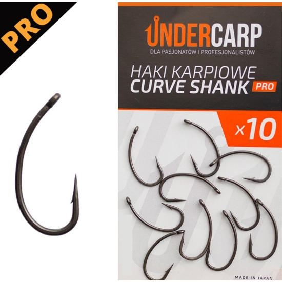 UnderCarp Curve Shank PRO - SIZE 6 / 10szt.